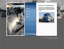 Tablet Screenshot of janssenrecycling.nl